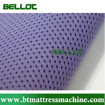 Matériau de maille de tissus de polyester de résistance abrasive du matelas 3D